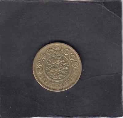 Beschrijving: 10 Kronur LG  MARGRETHE